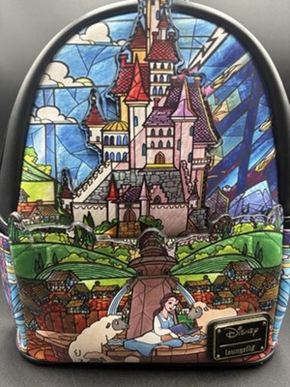 Beauty and the Beast Belle Castle Mini Backpack Bag for Disney Collectors